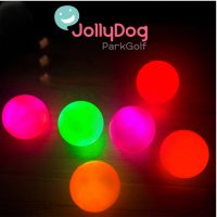 JollyDog 야광파크골프공 3피스 LED파크골프공