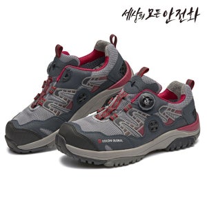 코오롱 안전화 발볼넓은 F-404 다이얼 가벼운 경량 볼넓은 작업화