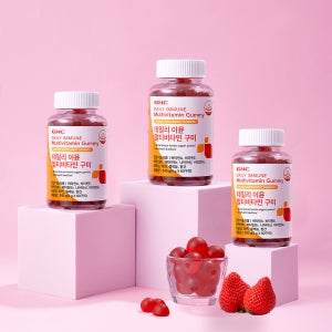 GNC 데일리 이뮨 멀티비타민 구미 비타민젤리 60구미, 3개