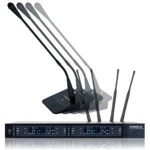 카날스 MWG-4500 4채널 컨퍼런스 무선구즈넥마이크 시스템