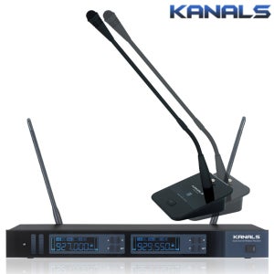 카날스 MWG-2500 2채널 컨퍼런스 무선구즈넥마이크 시스템