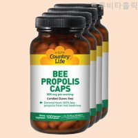 컨트리라이프 프로폴리스 500mg 100캡슐 4통