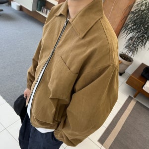 남자블루종 스웨이드블루종 남자가을점퍼 월넛