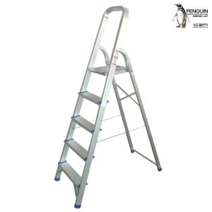 사다리 5단 자립 J05 계단식사다리 (최상단 발판까지높이/1060mm)