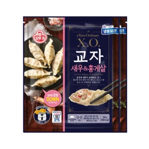 [3개 이상 15% 할인] 오뚜기 X.O. 교자새우&홍게살만두 324g 2개 외 16종
