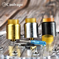 Coolvape-스타일 아포칼립스 GEN 2 RDA 분무기 스푼크 BF 핀 24mm 재건 물방울 탱크 vs goon