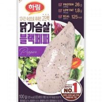 맛있는 냉장닭가슴살 부드러운 닭가슴살 운동용 100g 블랙페퍼