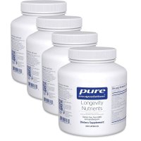 퓨어인캡슐레이션 롱제비티 뉴트리언트 멀티비타민/미네랄 B12 비오틴 알파리포산 120정 4개 Pure Encapsulations Longevity Nutrients Multivit
