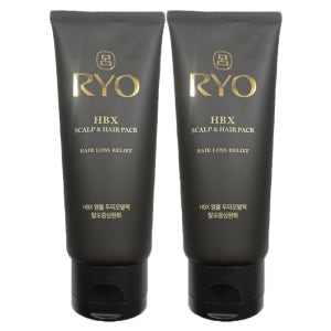 려 명품 HBX 앰플 두피모발팩 200ml 2개/N
