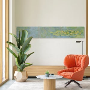 위모던 명화 대형 와이드 그림 클로드 모네 수련 5_시리즈