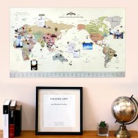 세계지도보기 여행표시지도 색칠 맵 해외 아시아 유럽 관광 커플여행