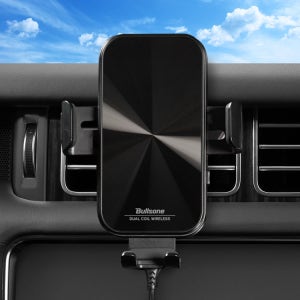 [불스원] 듀얼코일 무선충전 차량용 핸드폰 거치대 15W 송풍구형