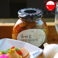 코끼리마늘 장아찌 저염장아찌 300g 아삭한 장아찌 [원산지:국산(충청남도 아산시)]