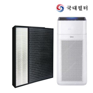 [호환] 국대필터 위닉스 공기청정기필터 AGX660W-W9 탈취 헤파 세트