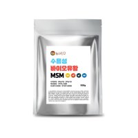 바이오황 수용성 식이유황 msm 500g 유황가루 꿀벌 양봉 딸기 참외 규산황 자담 자닮