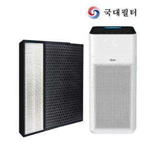 [호환] 국대필터 위닉스 공기청정기필터 HM-WIX23 탈취 헤파 세트