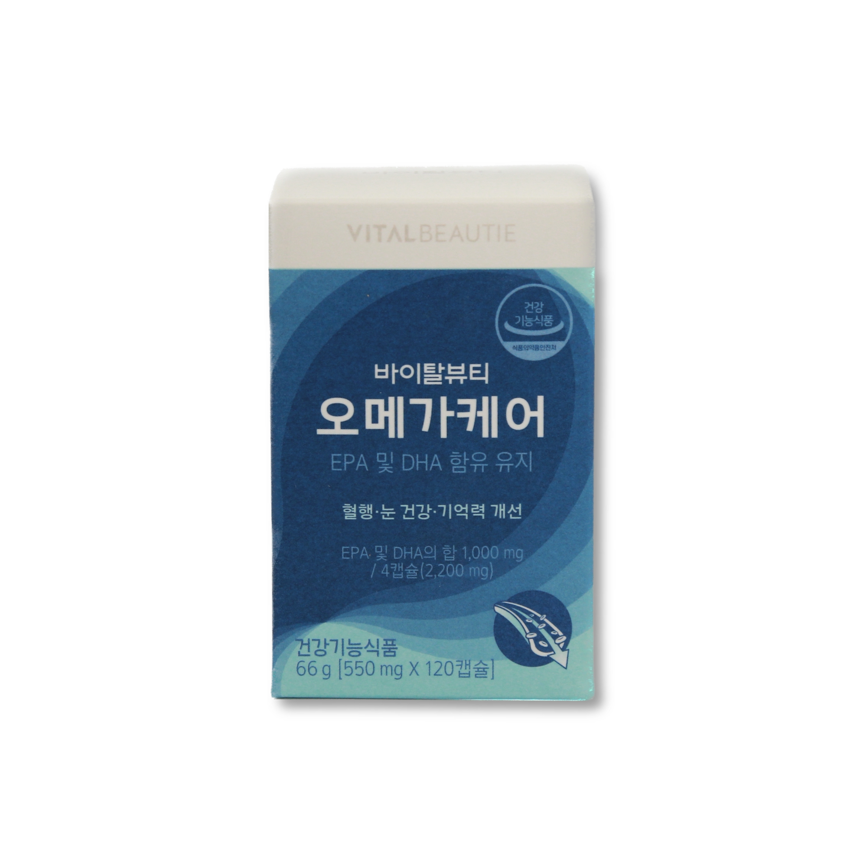 바이탈뷰티 오메가케어 550mg x 120캡슐