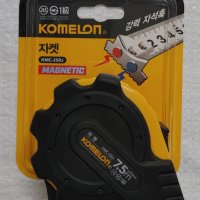 코메론 자켓줄자 KMC-25RJ 5.5MX25mm 7.5Mx25mm 자석부착