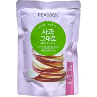 피코크 사과 그대로 30g (사과 100%) [중량 67% 증가!]