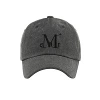 MUCENT BALL CAP (Dyeing gray denim) 무센트 볼캡 다잉 그레이 데님