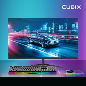 큐빅스 IPS패널 69cm(27인치) FHD 165Hz 게이밍 컴퓨터 모니터 CX270F165