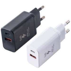 2포트 고속충전기 GAN 45W PPS 퀄컴퀵차지 PD C타입 USB 충전