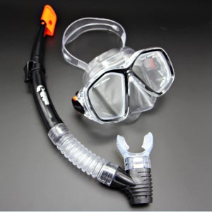 성인 유아 어린이 스노우쿨링 마스크 물안경 잠수경 세트