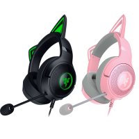 Razer 고양이귀 헤드셋 크라켄 V2 키티에디션 레이저코리아정품