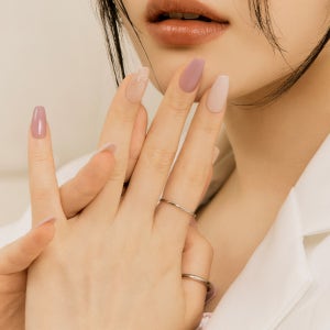 데싱디바 매직프레스 카밍 라일락 (코핀) 네일팁