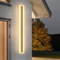 외벽 등 외부 야외 램프 방수 LED 라인 세탁기 정원 황금 안뜰