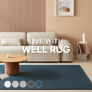 러그 거실 카페트 먼지없는 사이잘룩 5종 원형 사계절 워셔블 겨울 미니 매트 100X150