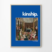노마딕홈 인테리어 디자인 모던 아트 그래픽 포스터 kinship