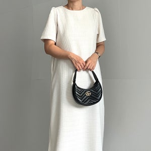 트위드반팔원피스 77사이즈 빅사이즈하객룩 돌잔치원피스