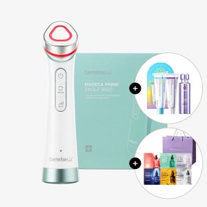 동국제약 센텔리안24 마데카 프라임 팅글 샷 (2in1 브라이트닝+물광 케어) 뷰티디바이스+ 타이트리프팅스페셜세트+PDRN 액티브세럼+샤쉐6종+쇼핑백 / 뷰티디바이스 홈케어기기