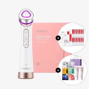 동국제약 센텔리안24 마데카 프라임 탱글 샷 뷰티디바이스 1개 + 제로 크림 15ml 2개 + 인텐스 수딩마스크 2박스 + 앰플 샤쉐 6종 + 쇼핑백 / 뷰티디바이스 홈케어기기