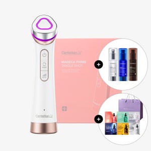 동국제약 센텔리안24 마데카 프라임 탱글 샷 뷰티디바이스 1개 +마데카 파워 앰플 모이스처+앰플 리프팅+앰플 브라이트닝+앰플 샤쉐 6종 + 쇼핑백 / 뷰티디바이스 홈케어기기