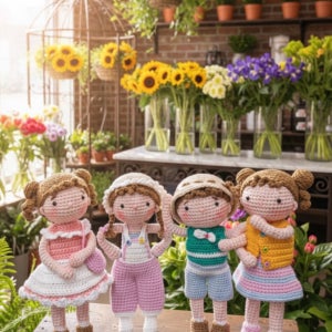 [도안집] 꼬까돌 옷갈아입히는 뜨개인형 도안집 (바늘노리 코바늘 DIY 베베돌 손뜨개)