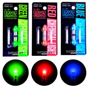 니켄 초고휘도 LED 낚시 전자케미 4mm 대용량 전지 포함