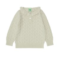 FUB KIDS Baby Pointelle Blouse ecru 펍키즈 블라우스 니트