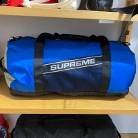 슈프림 리플렉티브 더플백 블루 Supreme Duffle Bag FW23