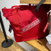 슈프림 리플렉티브 토트백 레드 Supreme Tote Bag FW23