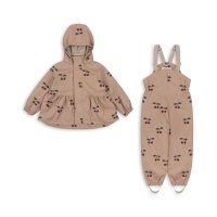 [AW23] 콩제슬래드 레인/플레이 수트 체리 [Konges slojd] Rainy palme set - Ma Grande Cerise