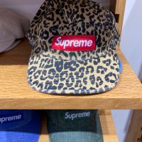 (당일 출고) 슈프림 워시드 치노 트윌 캠프캡 레오파드 Supreme Washed Chino Twill Camp Cap FW23