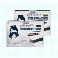 그린비 국산 덴탈마스크 대형 100매 여름용마스크