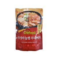 롯데푸드 쉐푸드 의성마늘햄 부대찌개 450g