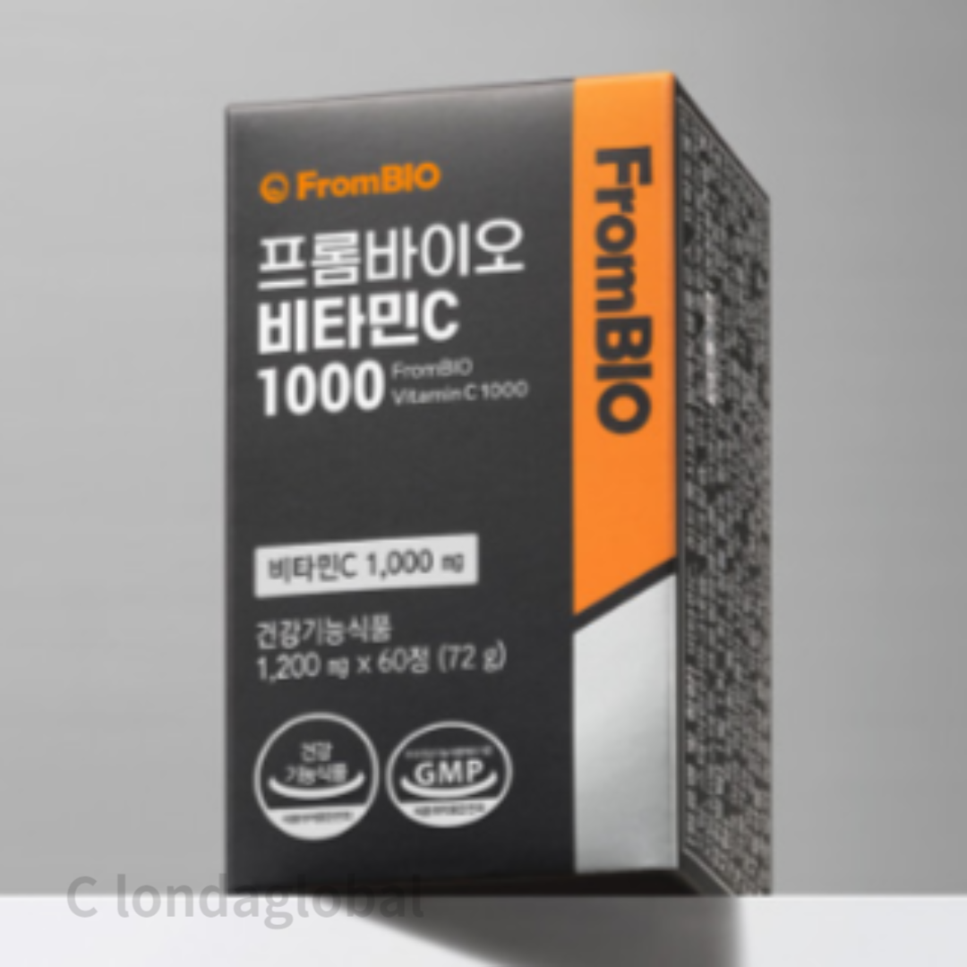 <b>프롬바이오</b> 임산부 <b>비타민C</b> 1000 항산화 영양제 60정