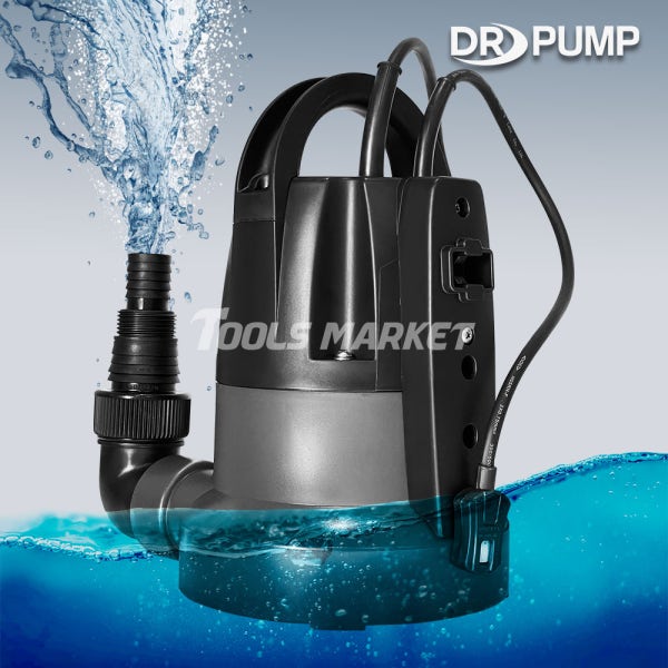 수중펌프 휴대용 미니 배수펌프 바닥 물빼기 잔류제거 자동 수동 겸용 잔수용 DLP-2501