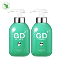 TS지디샴푸 400ml X 2개 청소년 비듬 두피 고민 해결 GD샴푸