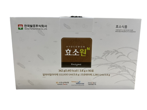 <b>효소원</b>N <b>소화</b>효소 발효곡물 종합<b>소화</b>효소제 천연 90포