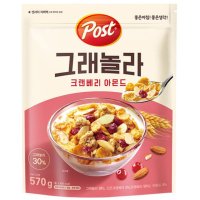 동서식품 포스트 그래놀라 크랜베리 아몬드 570g